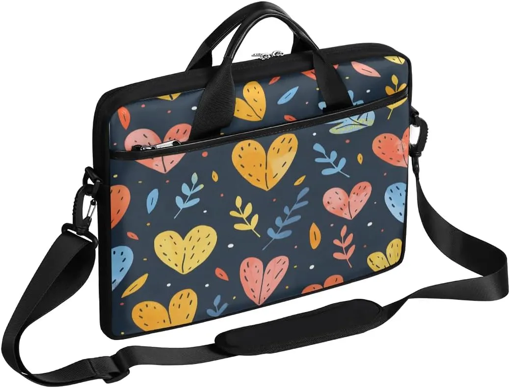 Laptop Shoulder Bag for 13-15 Inch Waterproof Laptop Sleeve Case Bag Slim Computer Carry Case Computer Cases for Laptops