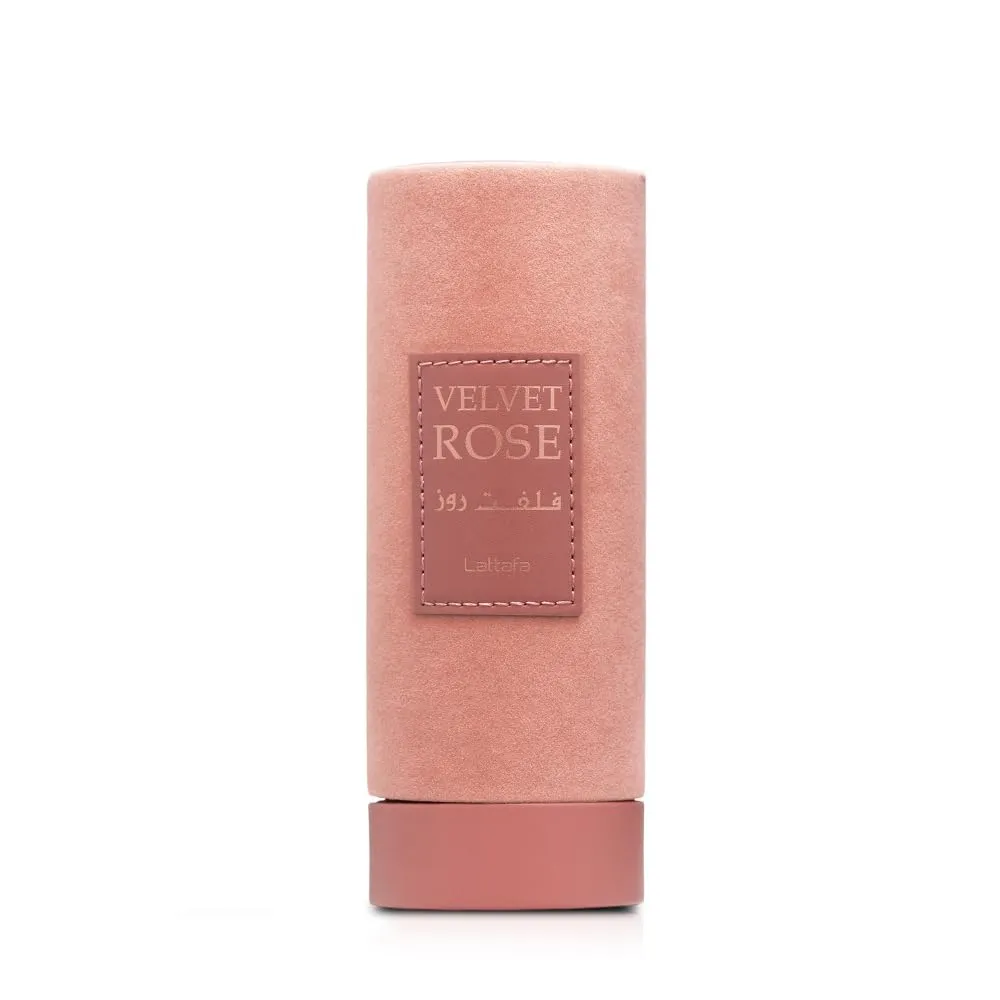 Lattafa Perfumes Velvet Rose for Unisex Eau de Parfum Spray, 3.4 Ounce