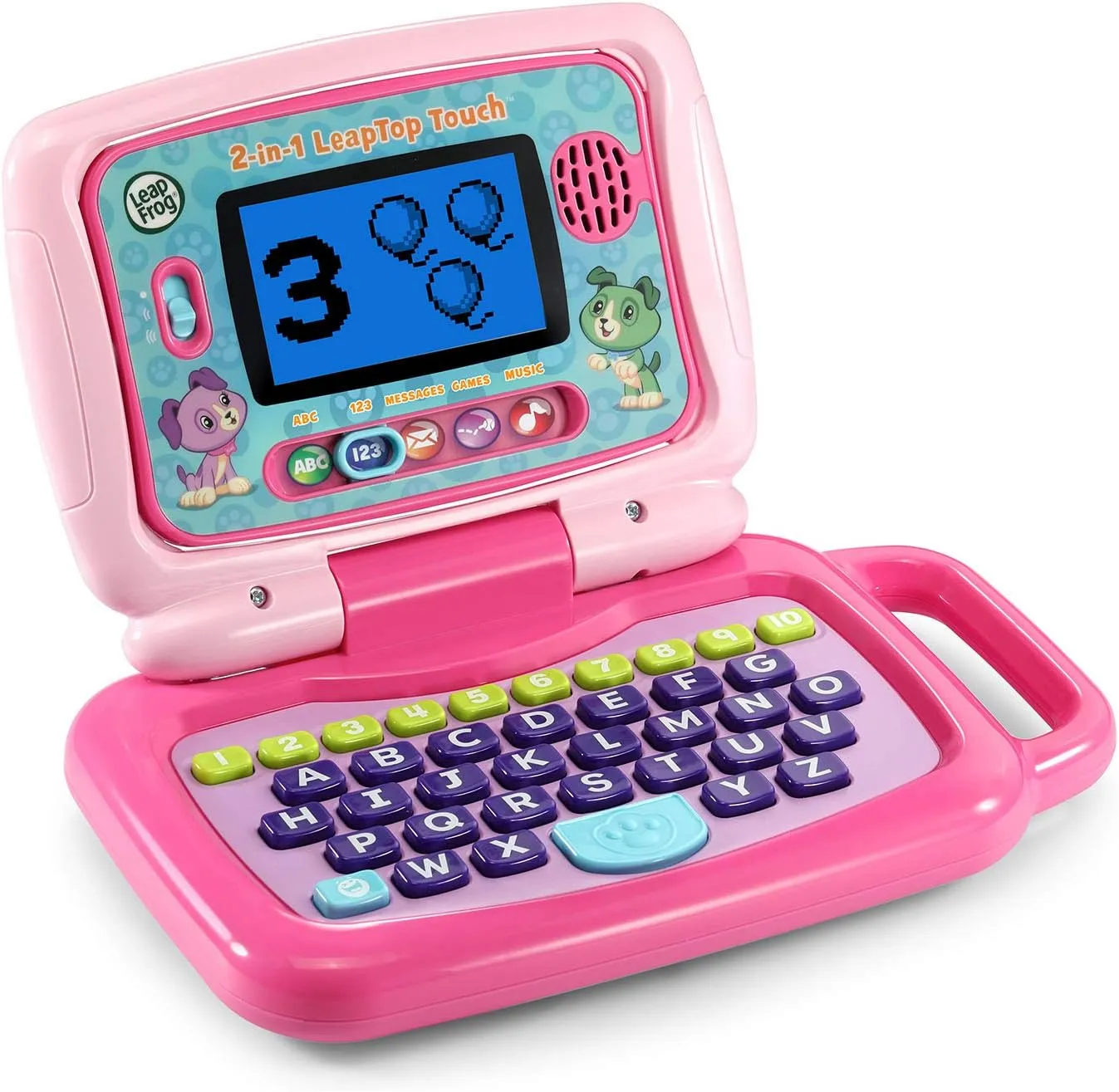 LeapFrog 2-in-1 Leaptop Touch (Frustration Free Packaging), Pink