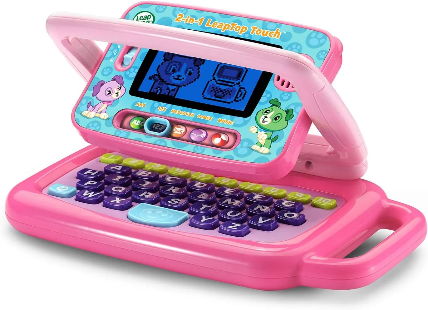 LeapFrog 2-in-1 Leaptop Touch (Frustration Free Packaging), Pink