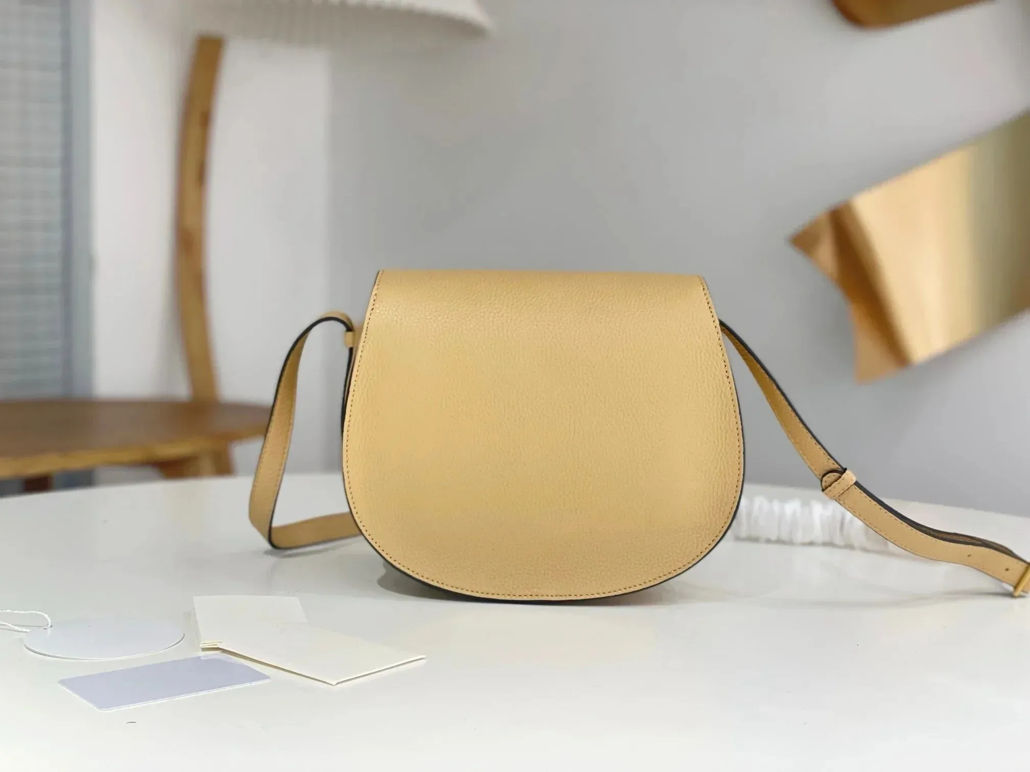 Leather crossbody bag