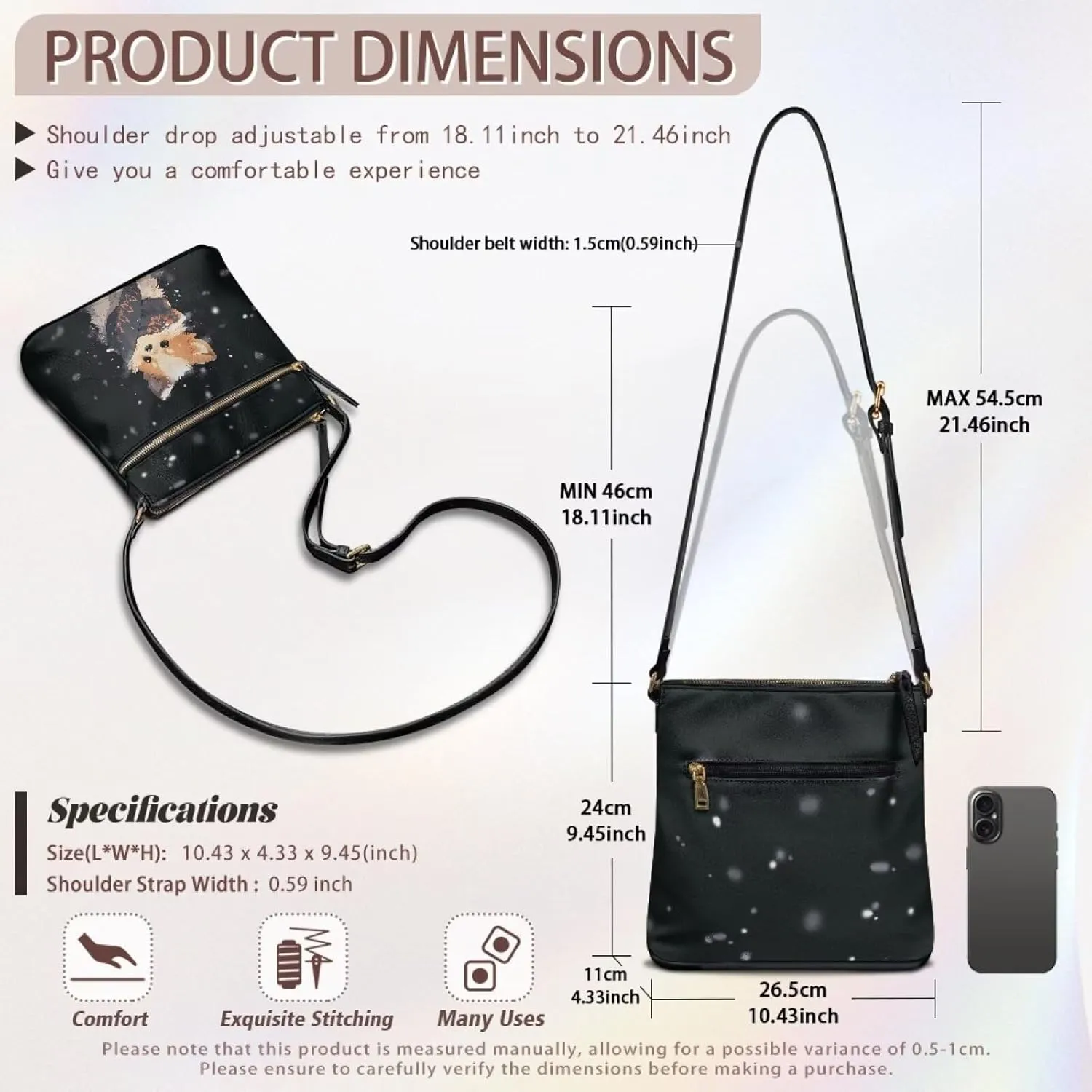 Leather Purse for Women, Leather Hobo Bag for Women Fashion Travel Sling Purse for Easter Valentine'S Day