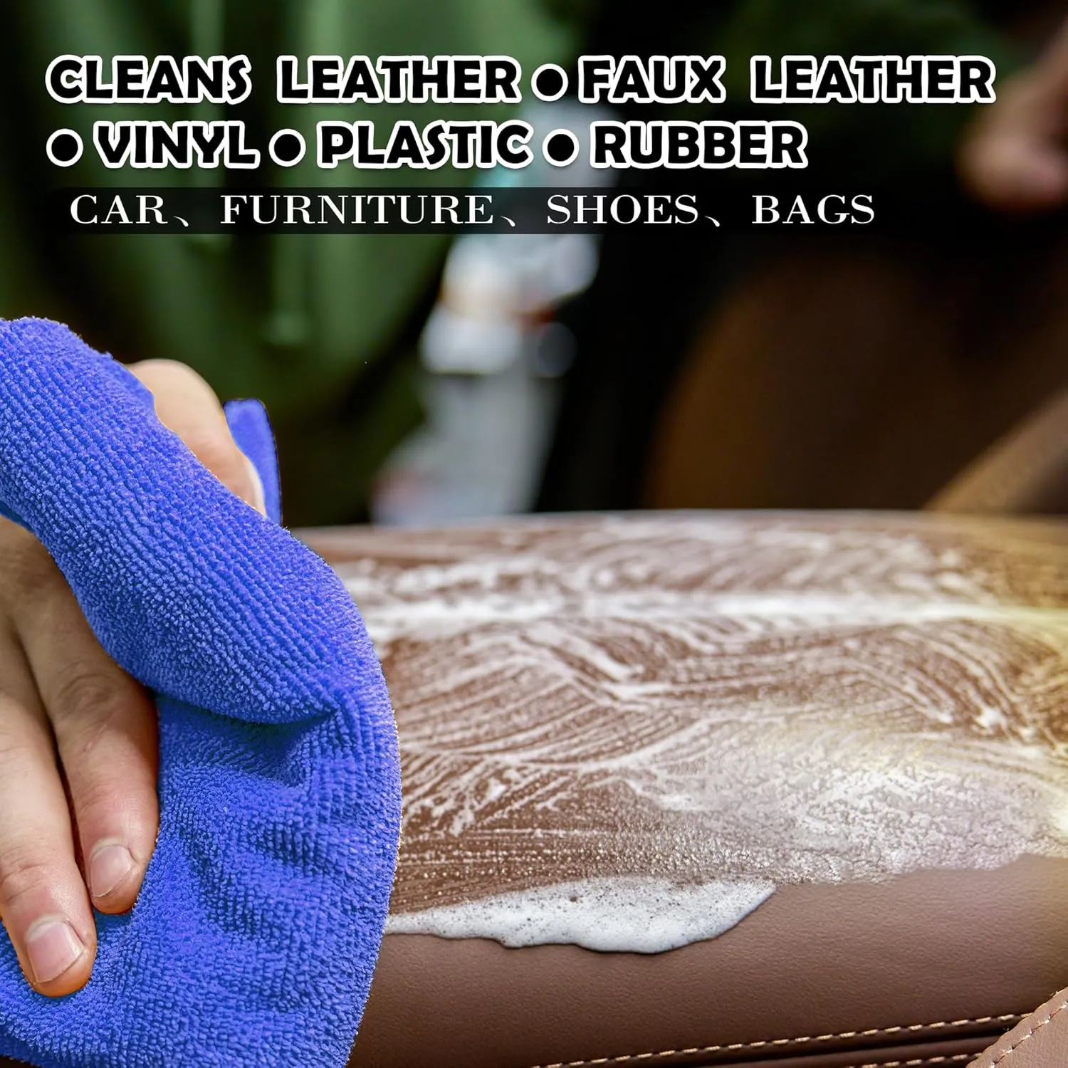 Leather Repair Kit-Cleaner-Recoloring-Balm-Conditioner-Mink-Oil-for-Car-Seat-Furniture-Couch-Shoe - Better Stain Remover Leather Sofa Boots Bags Chair Vinyl Scratch Color Restorer(Beige)