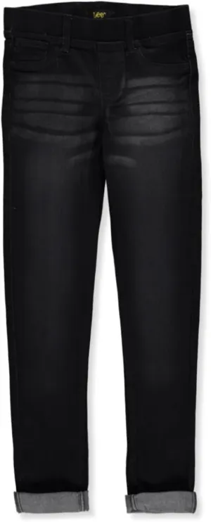 Lee Girls' Faded Glory Jeggings - Black, 16