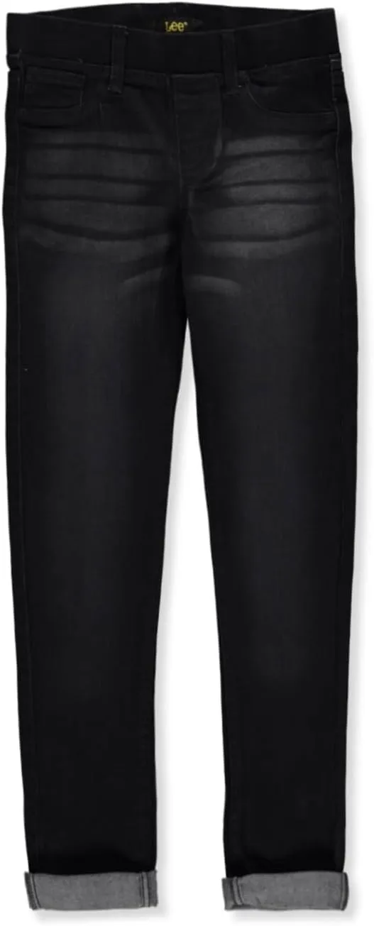 Lee Girls' Faded Glory Jeggings - Black, 16