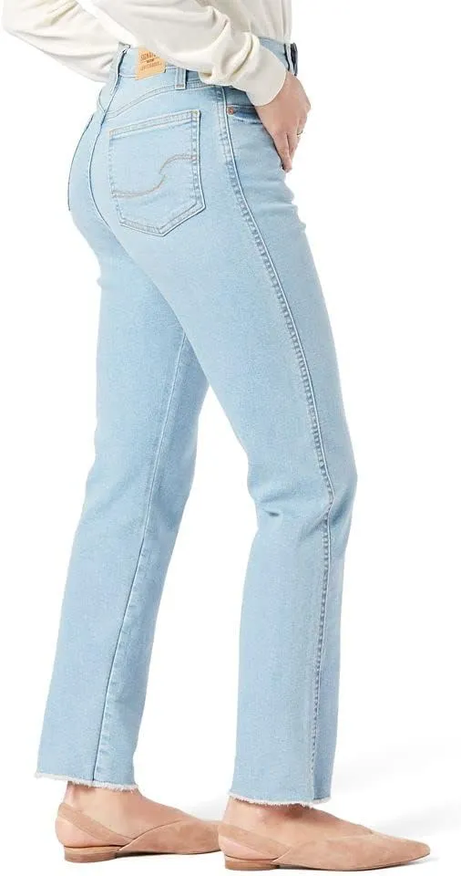 Levi Strauss Signature Gold Women's Size Heritage High Rise Straight (Standard and Plus)