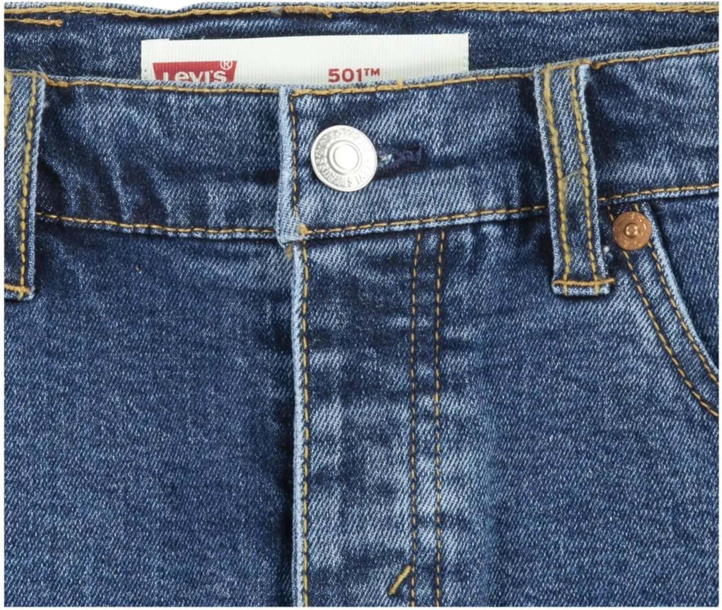 Levi's Boys' 501 Original Denim Shorts (Big Kid)
