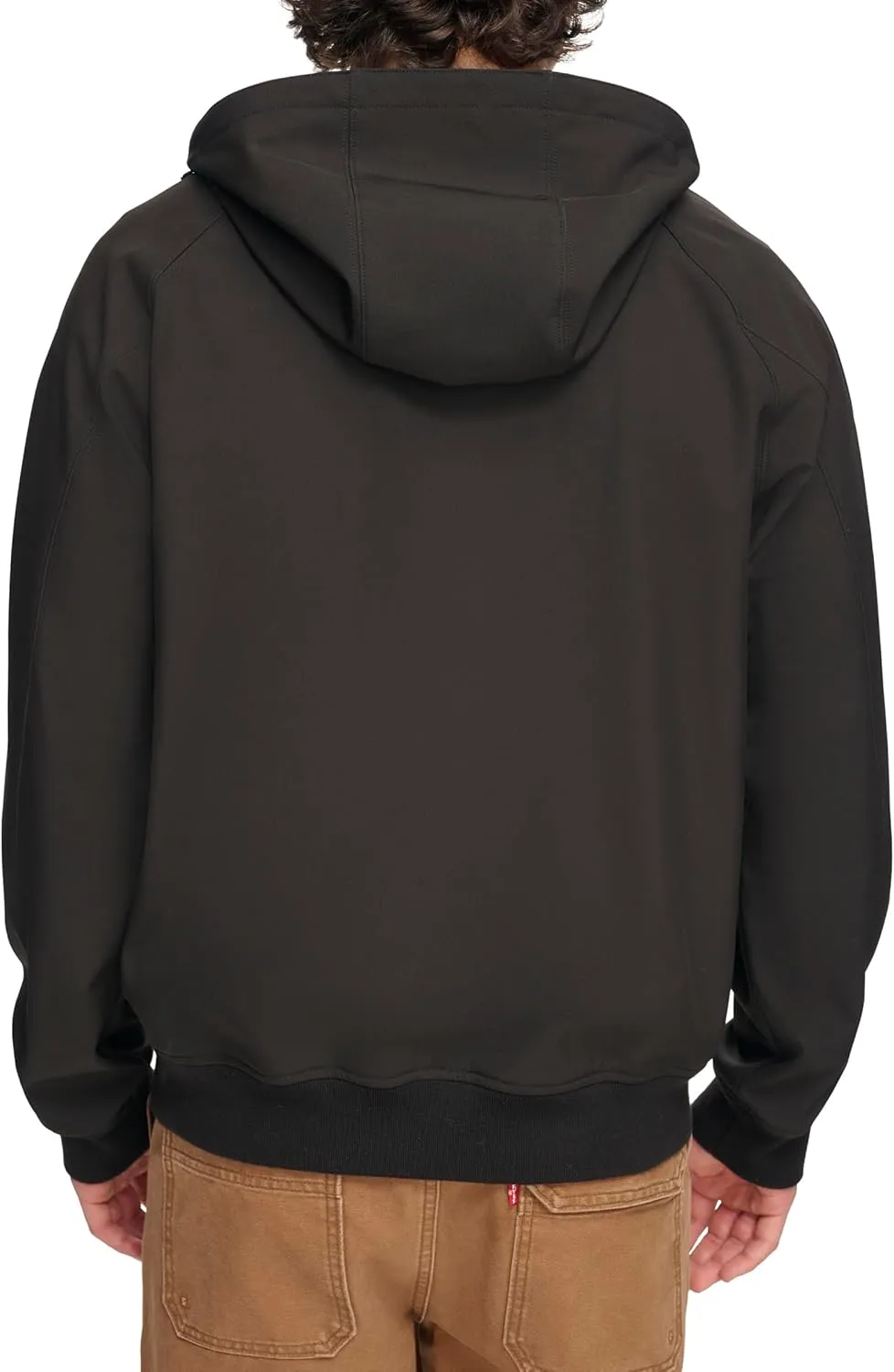 Levi's Men's Hooded Water Resistant Softshell Bomber Jacket