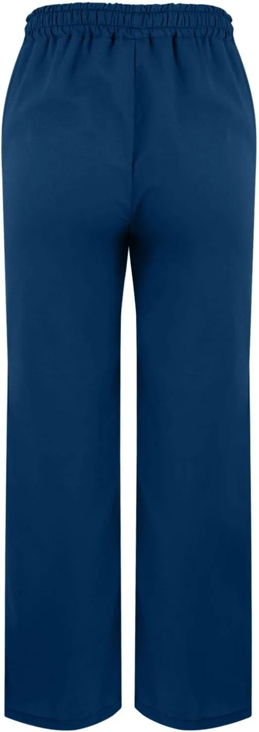 Lightweight Casual Linen Pants for Women Summer Stretchy Drawstring Hem Ankle Trousers Travel Beach Home Casual Pants
