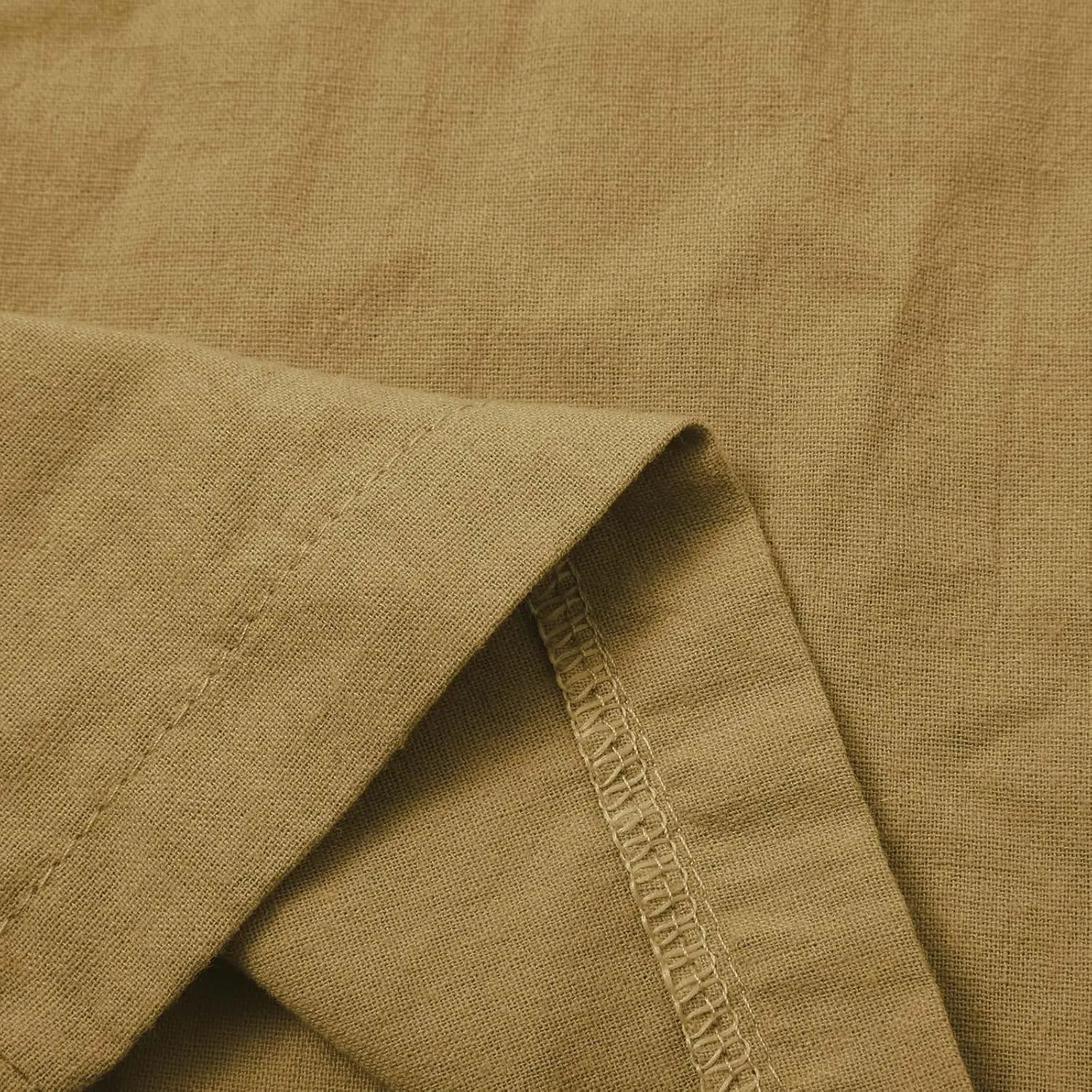 Linen Summer Pants Women Casual Elastic High Waisted Wide Leg Loose Comfy Trousers with Pockets Linen Clothing