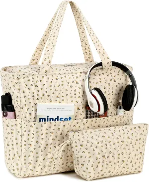 LOIDOU Large Tote Beach Bag Waterproof Sandproof Beach Pool bag with Zipper & Wet Pockets Shoulder Bag Travel Teacher Grocery