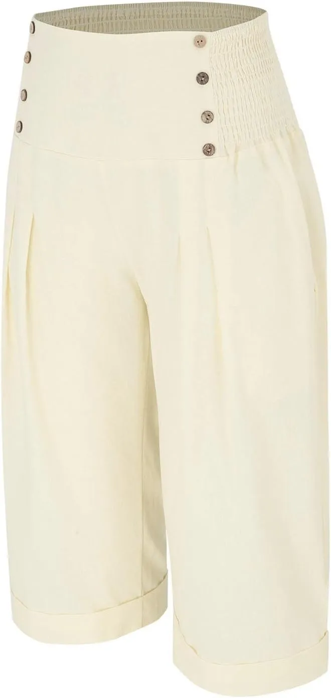 Long Linen Pants for Women Tall Solid Color Button Loose Casual Pants Tailored Linen Pants for Women