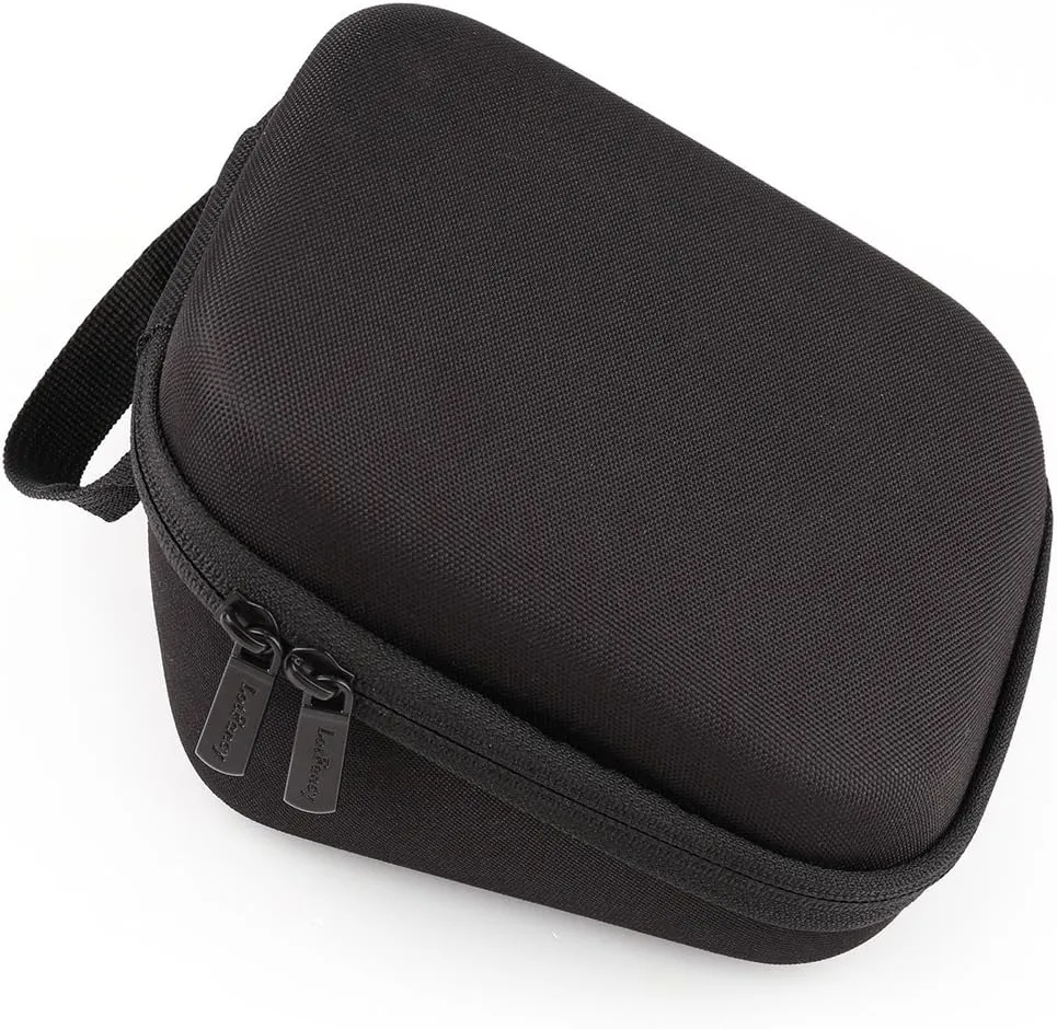 LotFancy Hard Case Travel Bag for Omron BP742N 5 Series Upper Arm Blood Pressure Monitor with Cuff That fits Standard and Large Arm