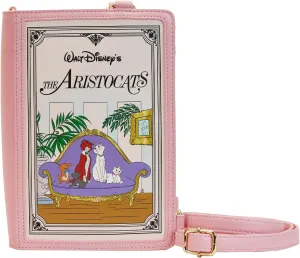 Loungefly Disney The Aristocats Book Convertible Crossbody Bag
