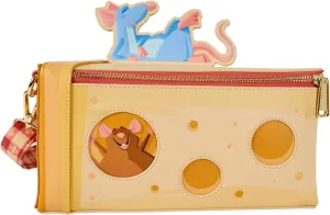 Loungefly Pixar Ratatouille Cheese Crossbody Bag