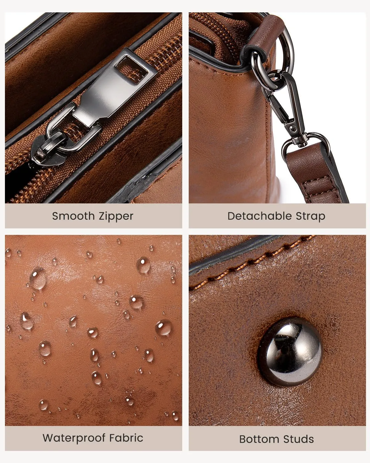 LOVEVOOK Purses Tote Bag for Women, Handbags Large Shoulder Bag, Leather Work Bags with Multi-Pockets, Designer Hobo Satchel