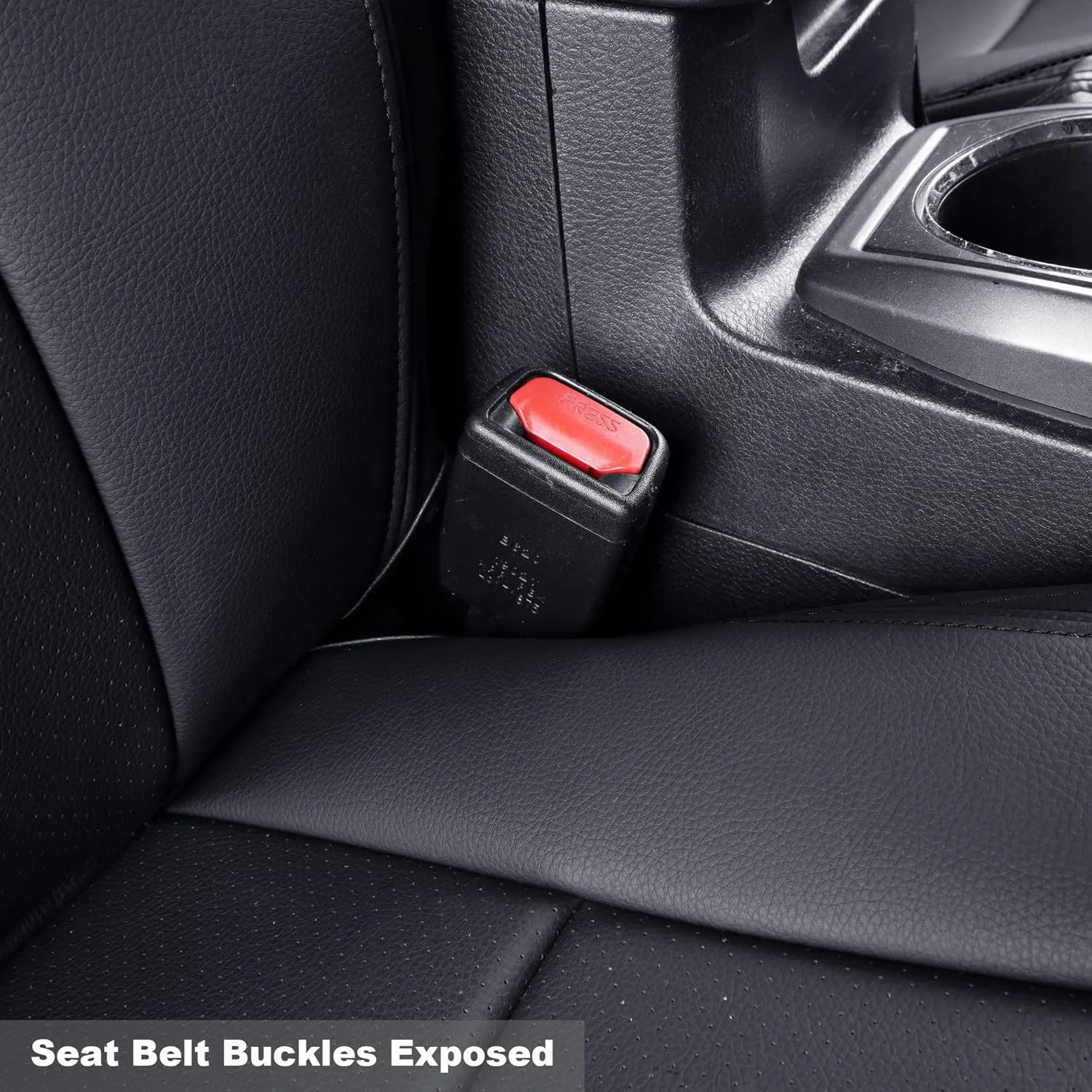 LUCKYMAN CLUB 2 Front Tacoma Seat Covers Custom Fit 2016-2023 Tacoma Crew Cab and Extended Cab (Black 2 pcs)