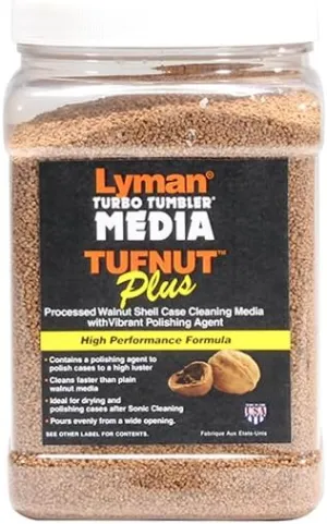 Lyman Small Tufnut Plus Reloading Tumbler Media (3 Pounds)