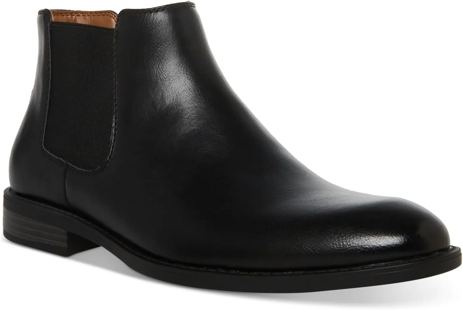 Madden Mens Maxxin Stretch Faux Leather Chelsea Boots Black 11 Medium (D)