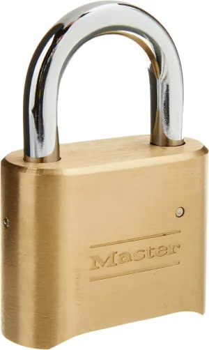 Master Lock Padlock, Set Your Own Combination Lock, 2 in. Wide, 175D (Pack of 4)
