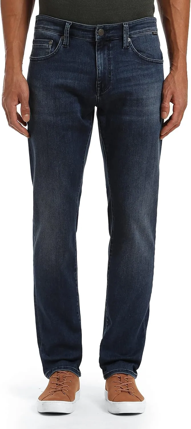 Mavi Men's Marcus Regular Rise Slim Straight Leg Jeans