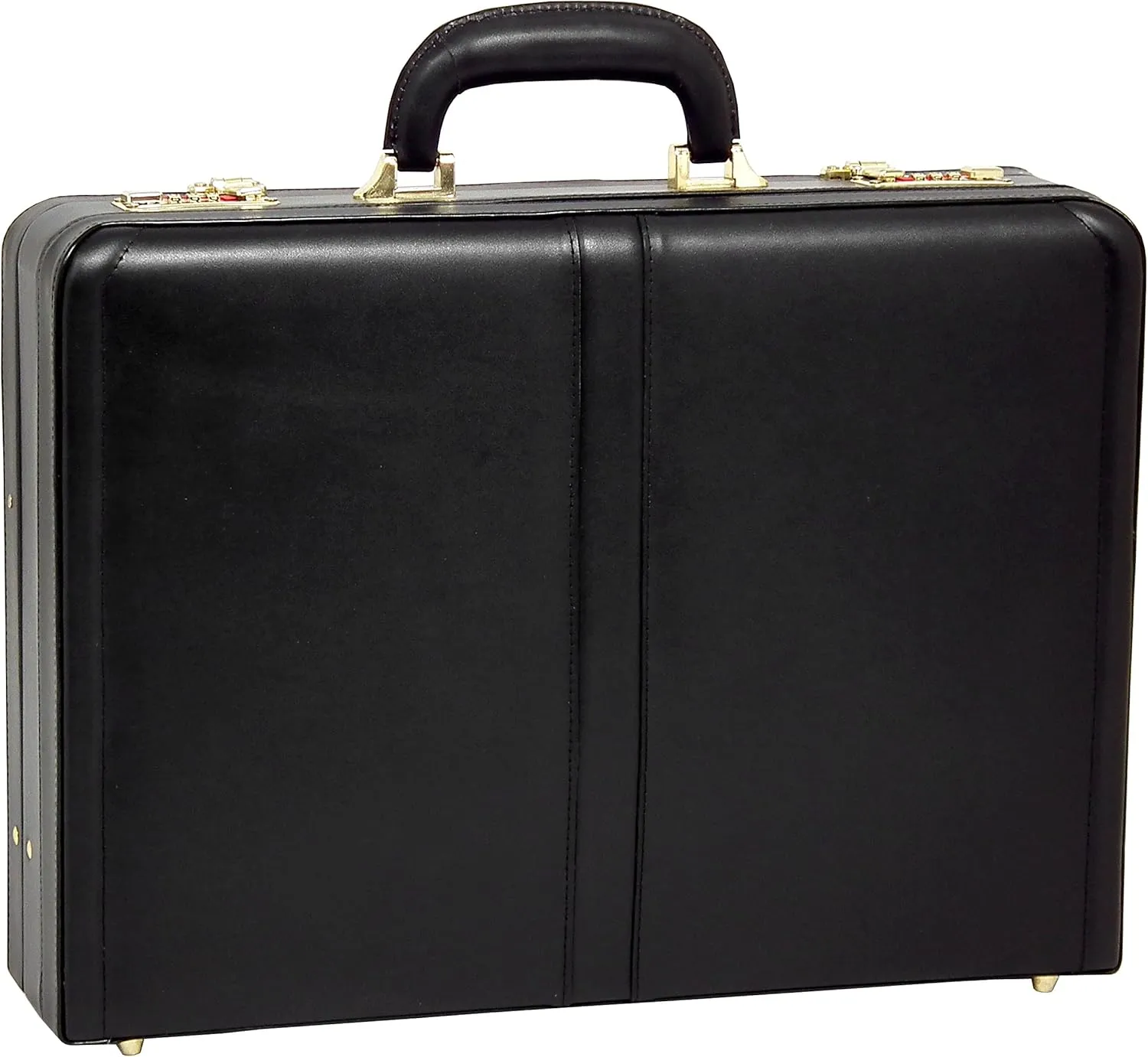 McKlein Harper, Leather 4.5" Expandable Laptop/Computer & Tablet Business Briefcase Attaché Bag, Men Women Laptop Briefcase, Laptop Compartment Bag, Tablet Pocket Bag, Business Bags, Travel Cases