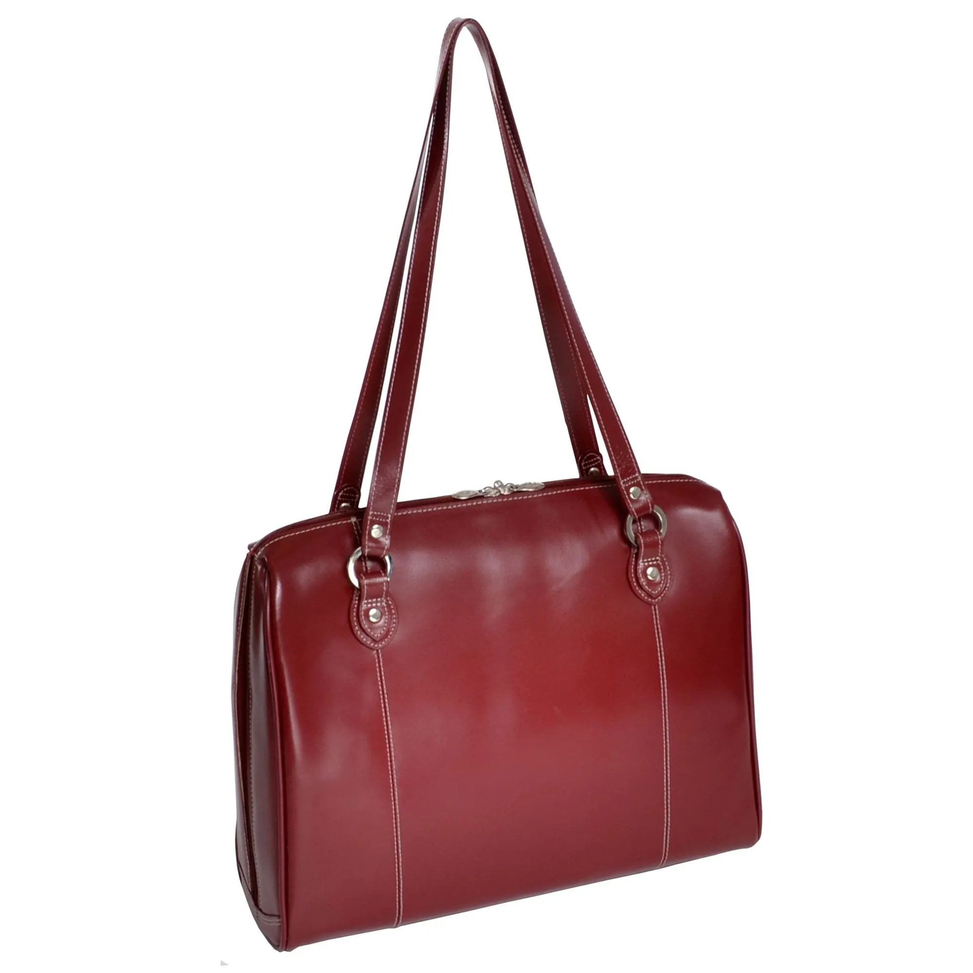 McKlein USA  Glenview 15" Leather Laptop Briefcase