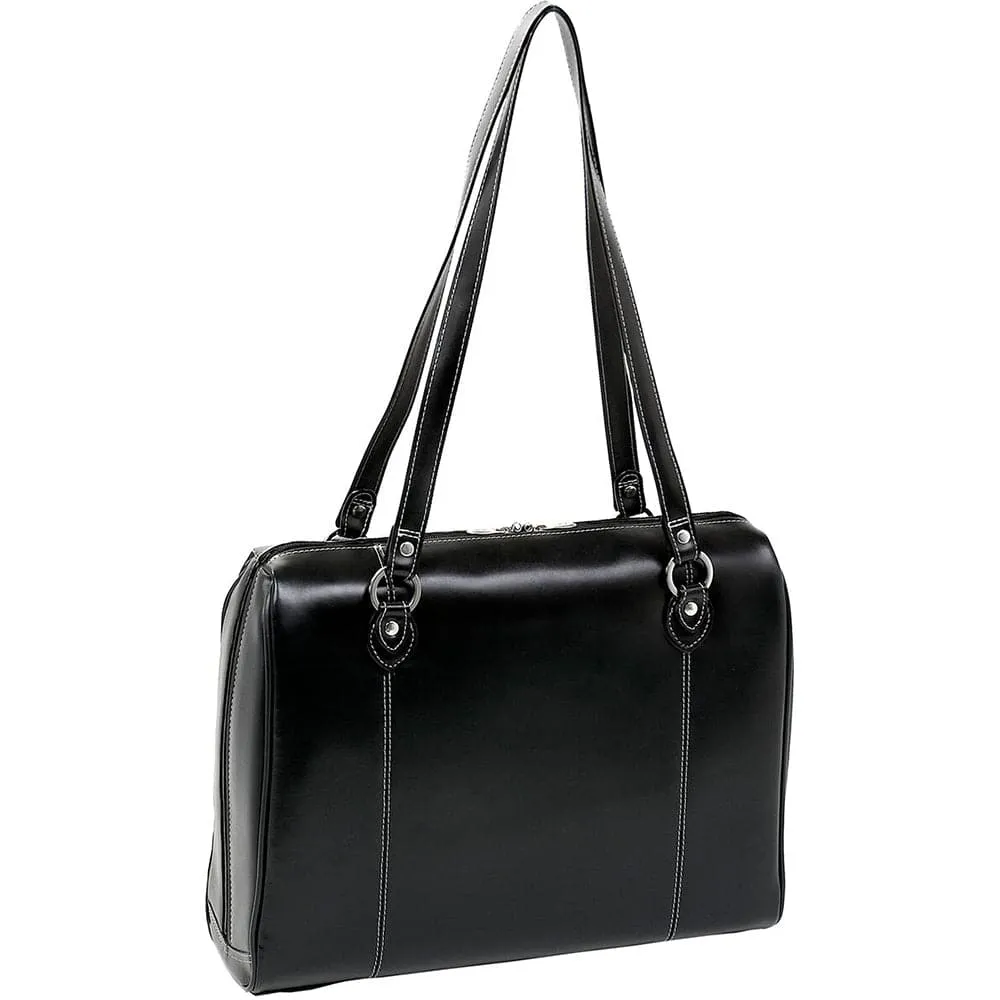 McKlein USA  Glenview 15" Leather Laptop Briefcase
