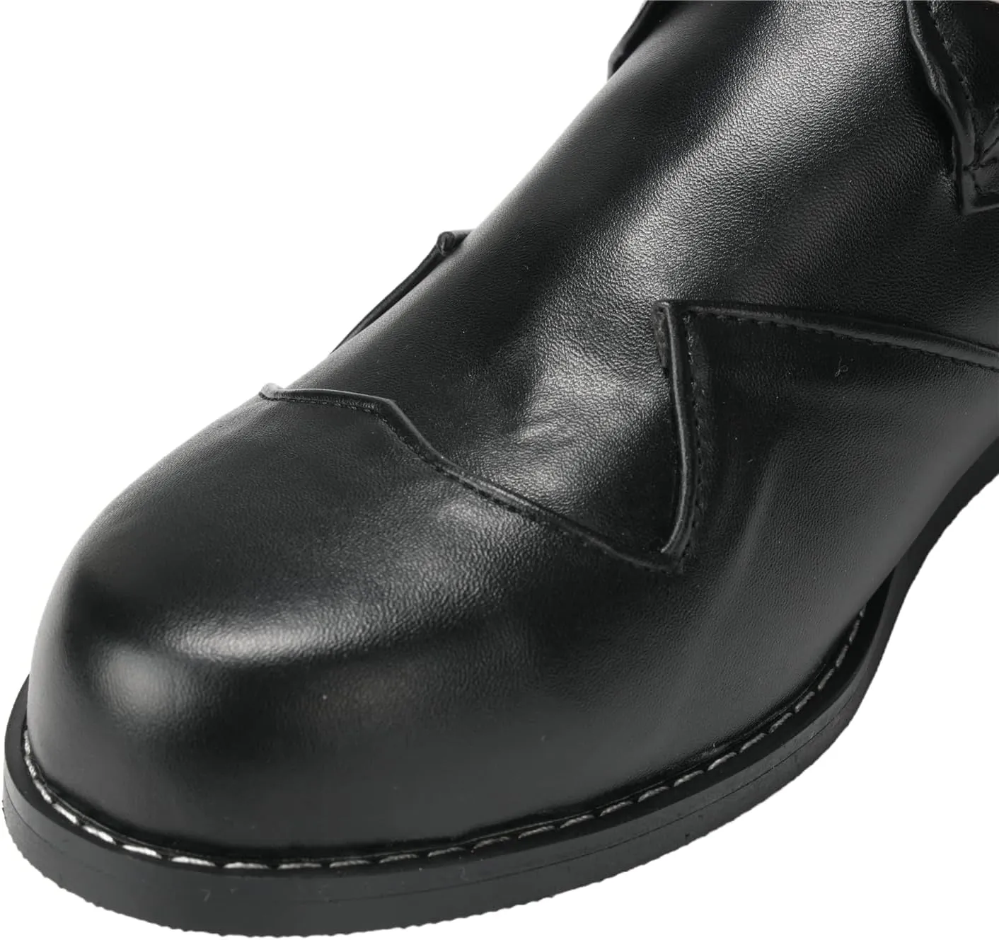 Medieval Pirate Boot Renaissance Faux Leather Steampunk Boots Pirate Cosplay Shoes Halloween