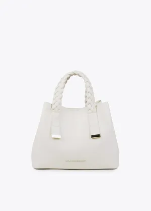 Medium bag with braided straps
