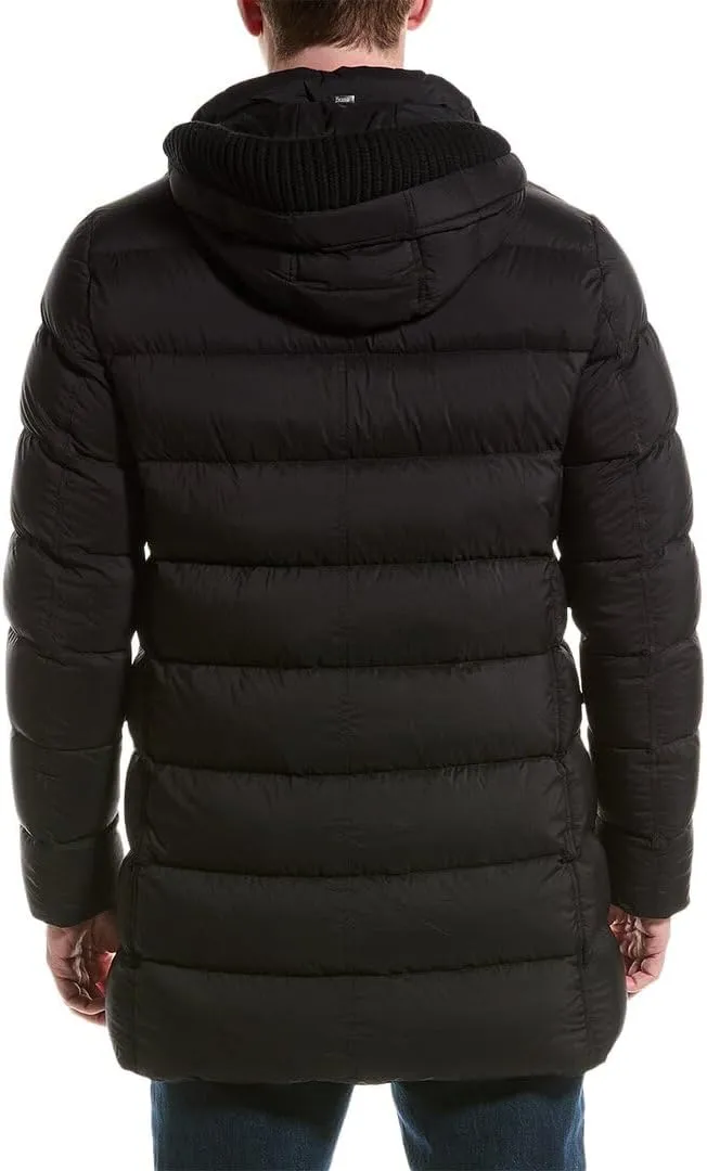 Medium Wool-Trim Down Jacket
