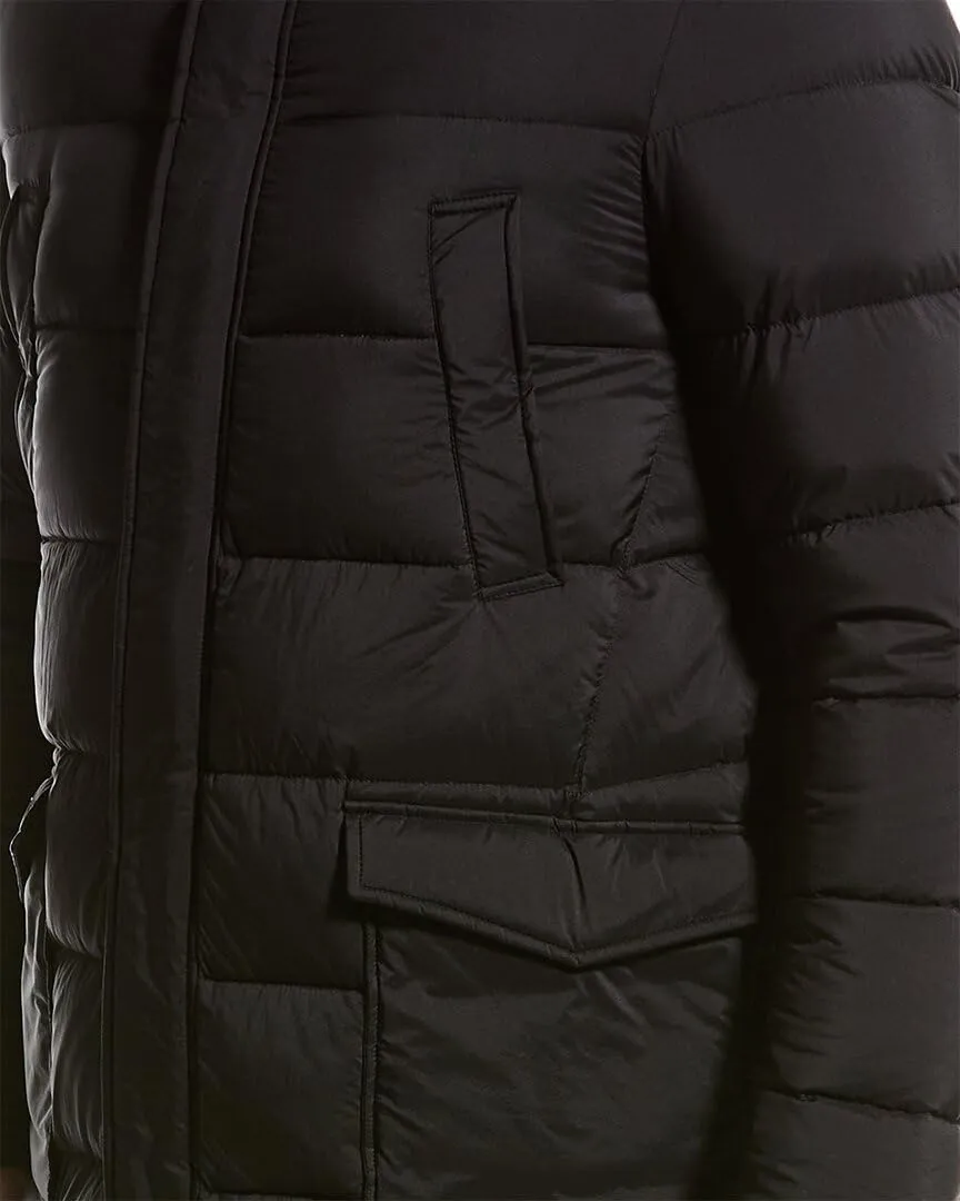 Medium Wool-Trim Down Jacket