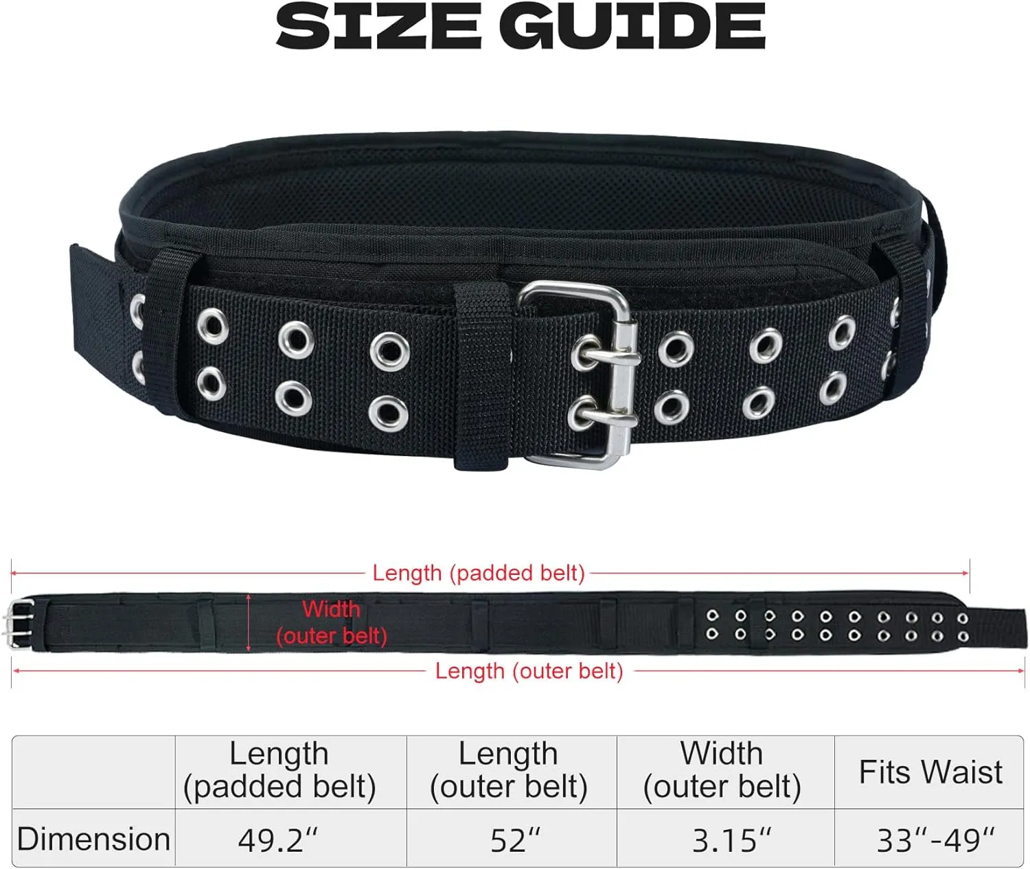 MELOTOUGH Electrician Padded Construction Rig Tool Belt Work Apron Tool Pouch Bag Combo Tool Rig with Carry Handles for Carpenter,Construction,Utility Belt