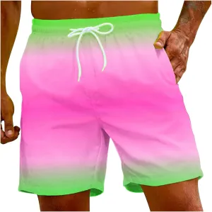 Men Beach Strapped Beach Fit Sport Casual Shorts Pants Mens Cargo Shorts 5 Inch Hiking Short Cotton Swim