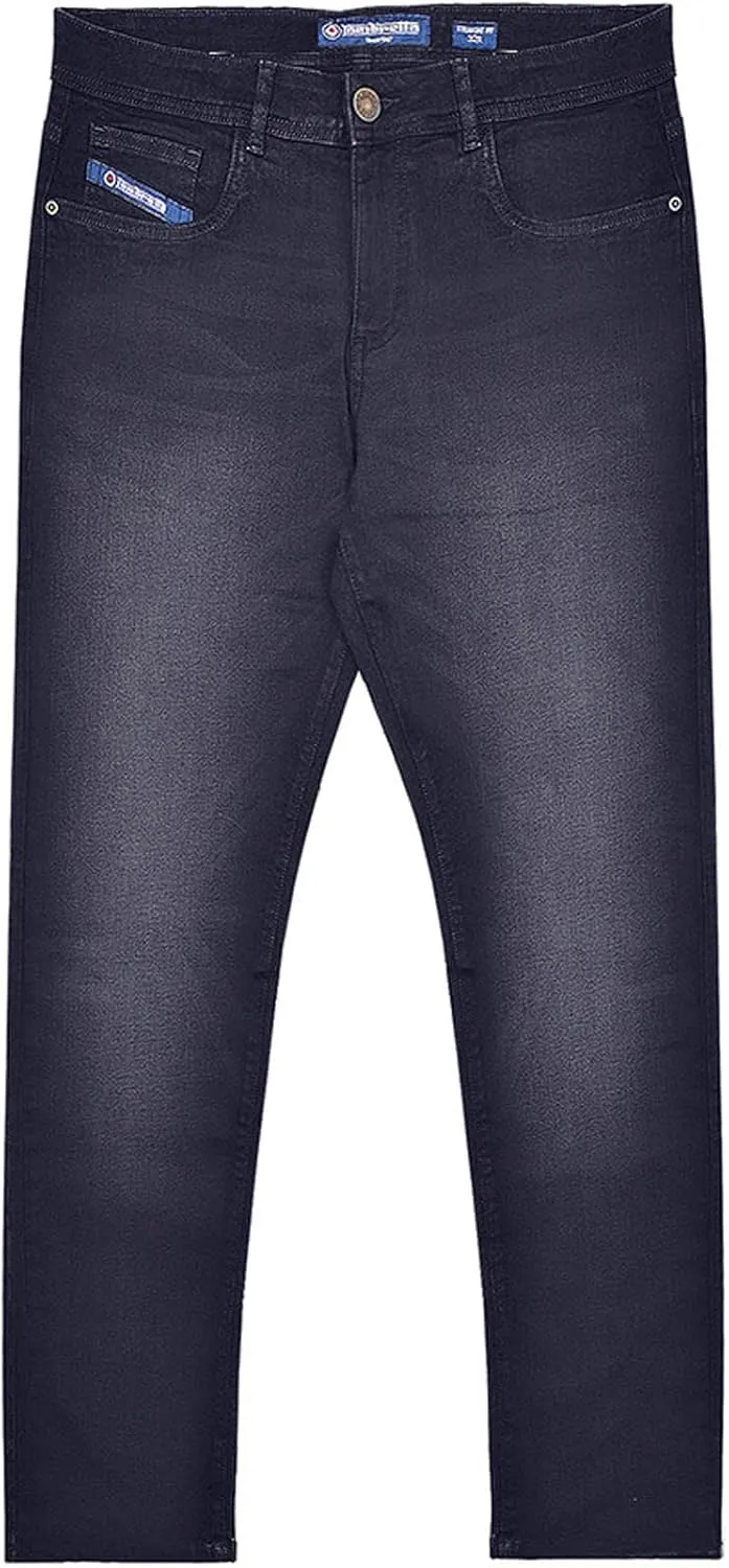 Mens Chester Straight Fit Denim Jeans - Dark Navy - 36S