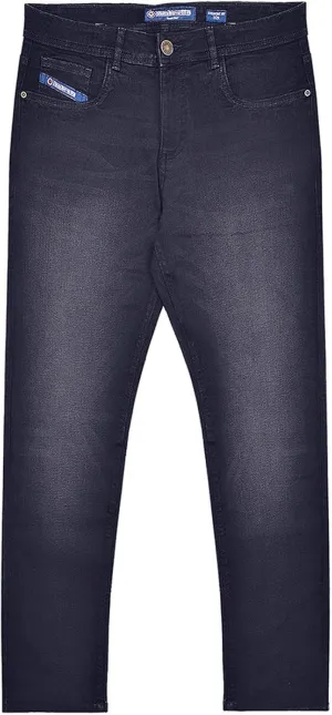 Mens Chester Straight Fit Denim Jeans - Dark Navy - 36S
