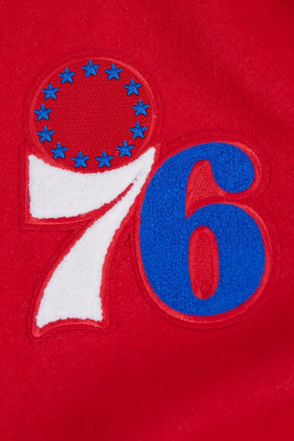 Mens NBA Old English Varsity Jacket