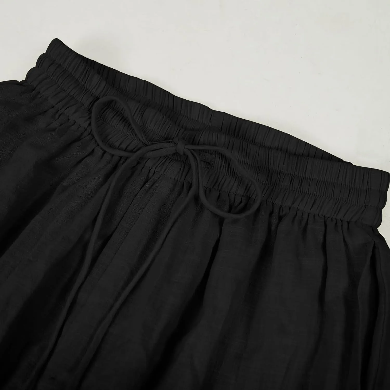 Men's Pirate Pants Renaissance Medieval Viking Pants Linen Ankle Banded Trousers Halloween Costume
