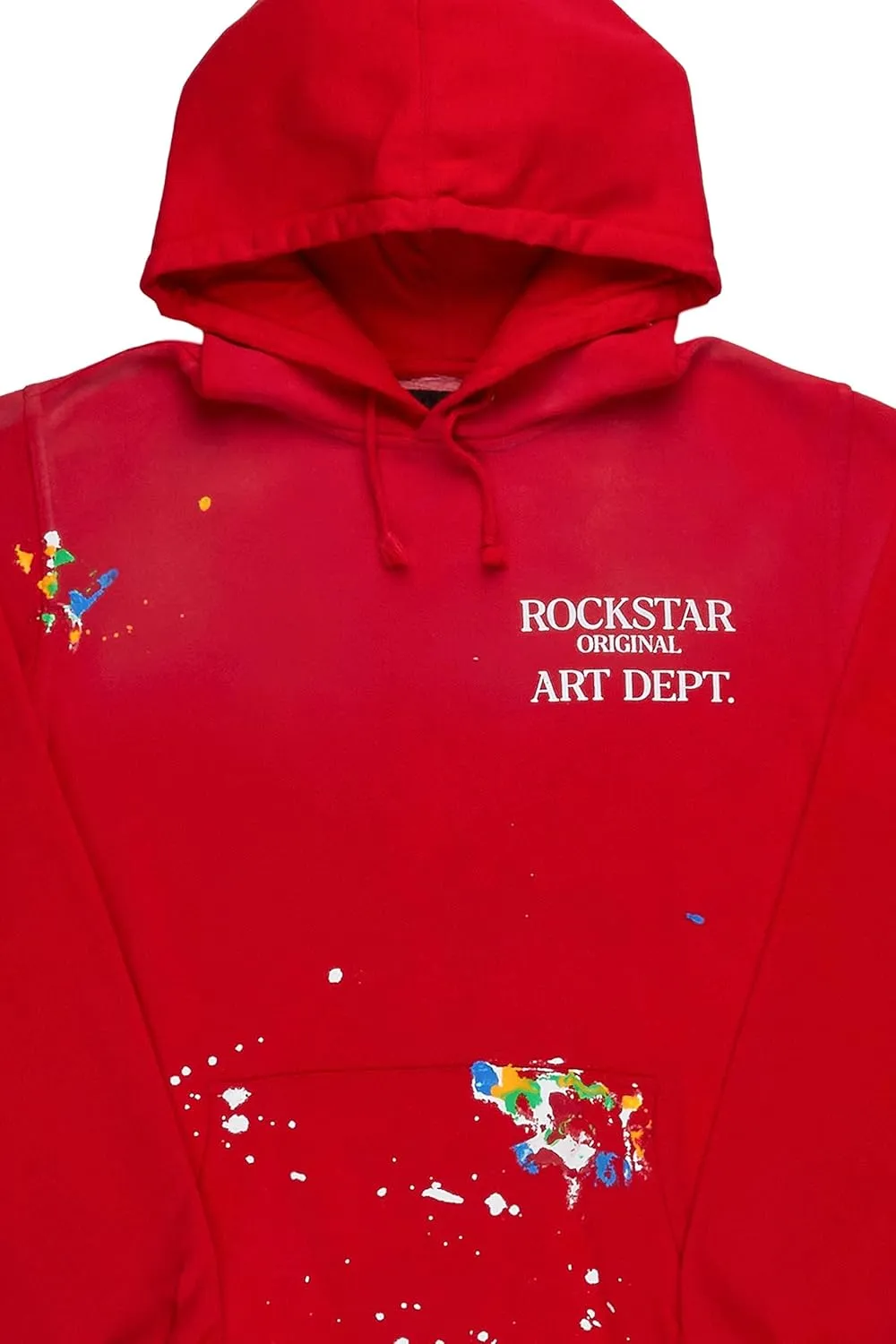Men's Rockstar Art Dist. Graphic Hoodie