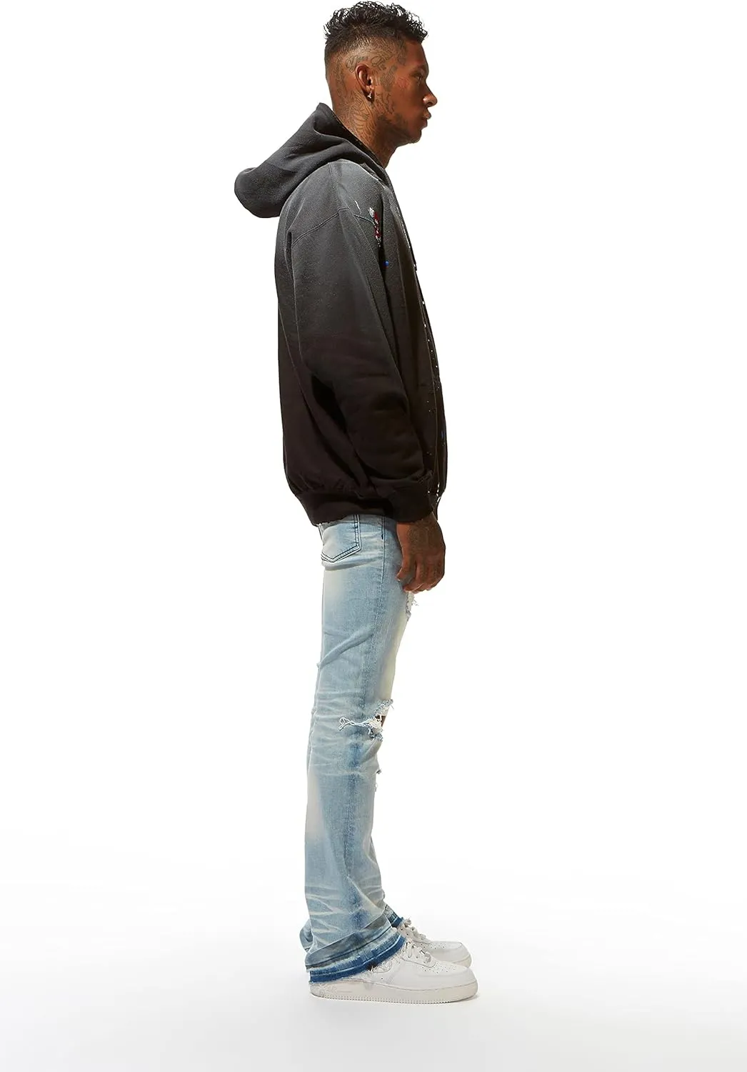 Men's Rockstar Art Dist. Graphic Hoodie