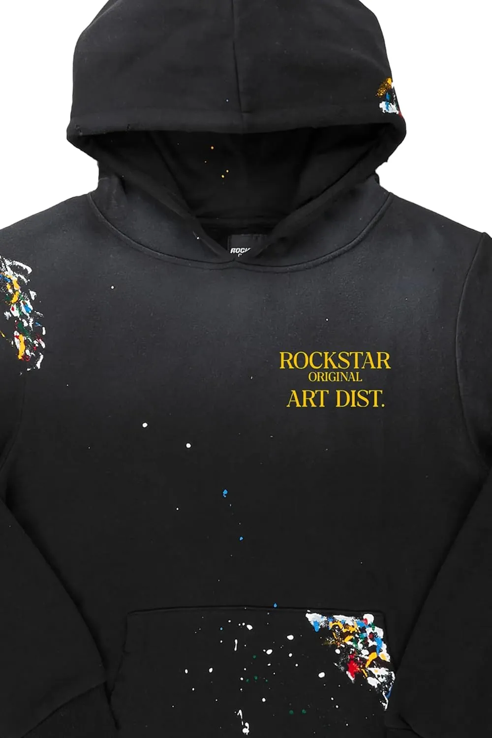 Men's Rockstar Art Dist. Graphic Hoodie