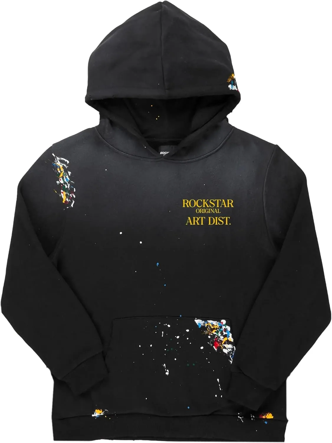Men's Rockstar Art Dist. Graphic Hoodie