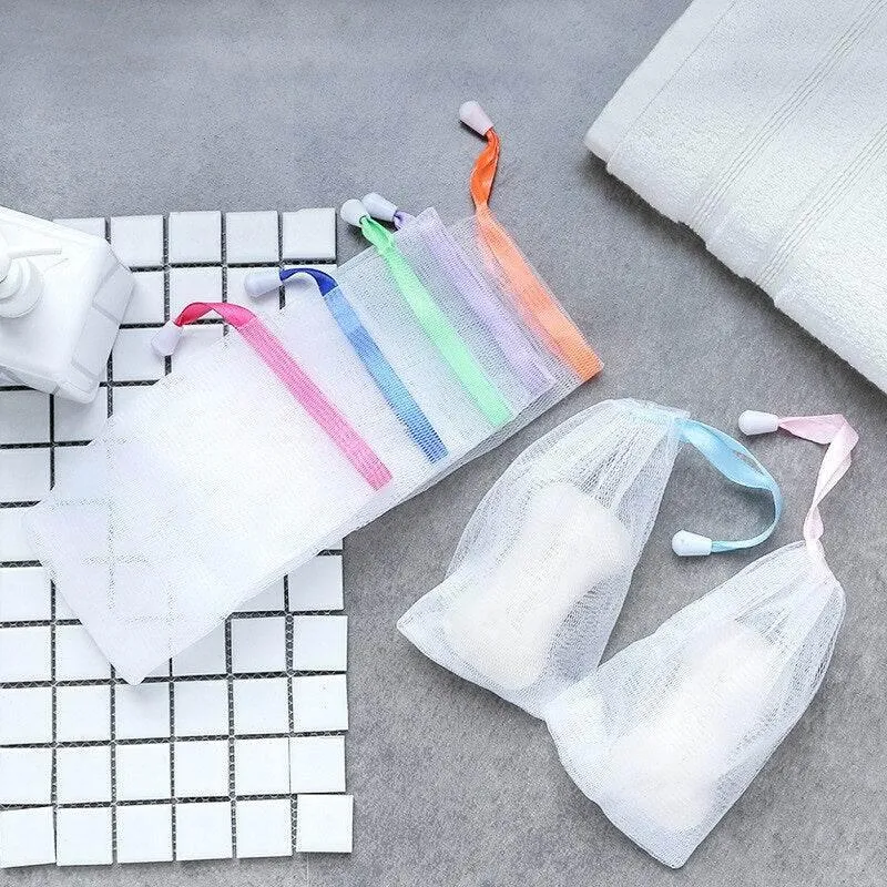 Mesh Soap Organizer Bags - 10 Pack Storage Solutions for Home  Travel