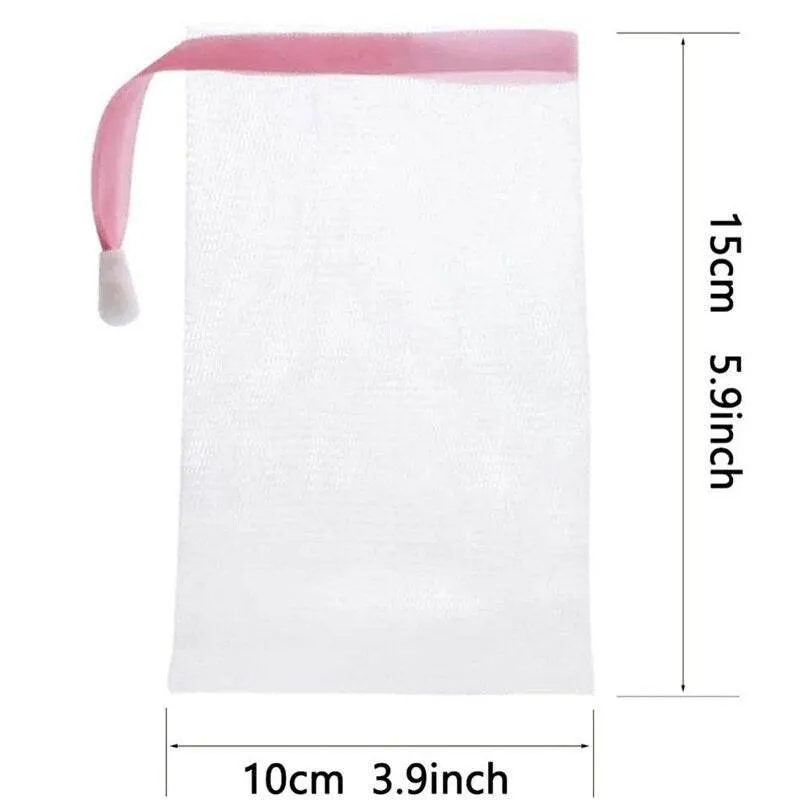 Mesh Soap Organizer Bags - 10 Pack Storage Solutions for Home  Travel
