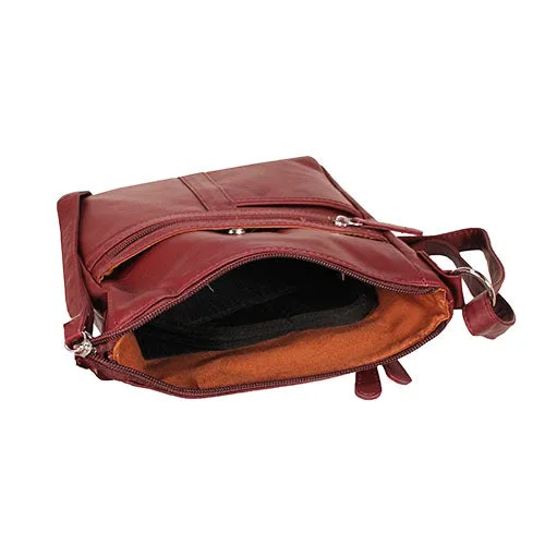 Messenger Crossbody Bag- Red