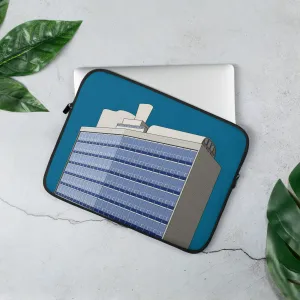Met Tower (College of Building and Printing) Laptop Sleeves