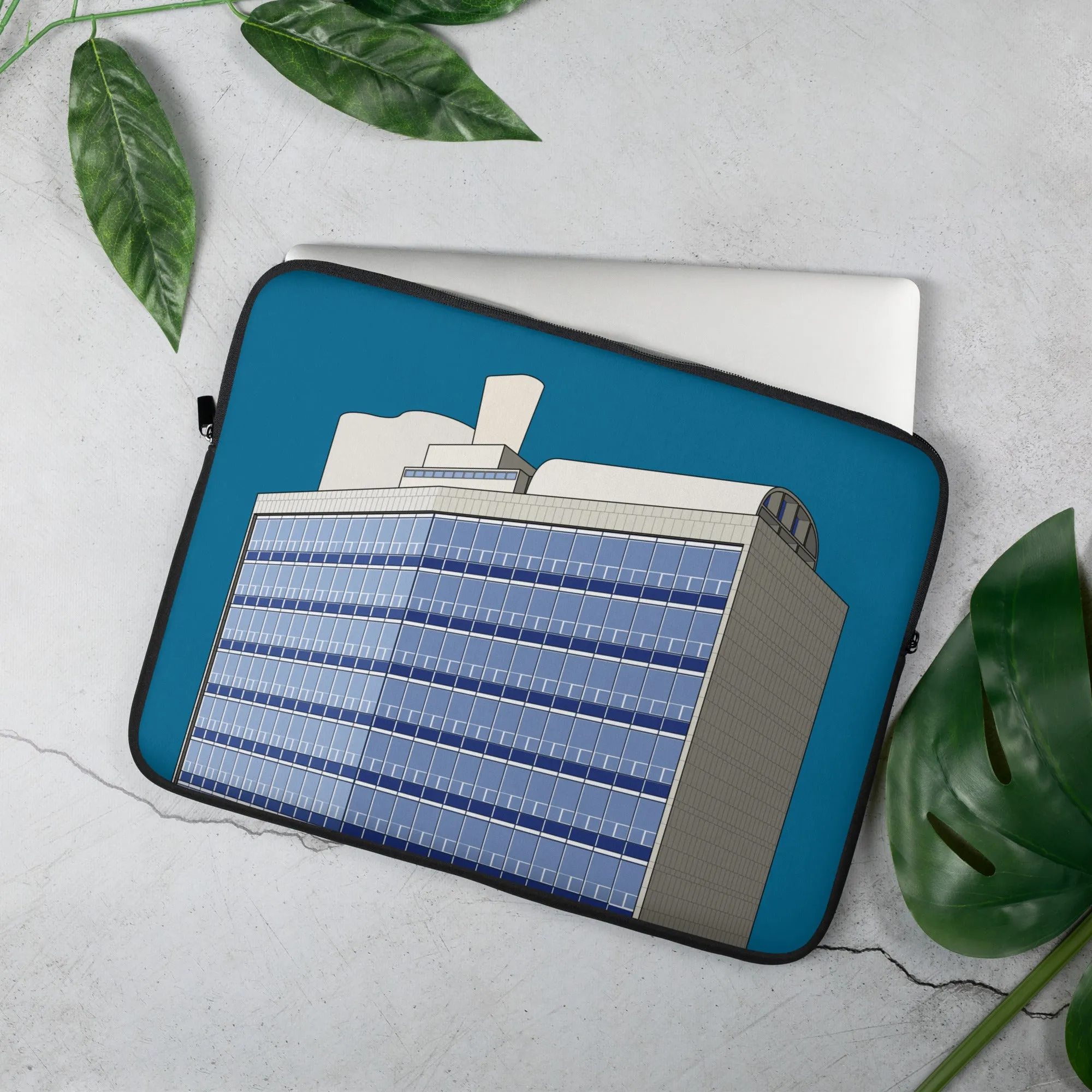 Met Tower (College of Building and Printing) Laptop Sleeves