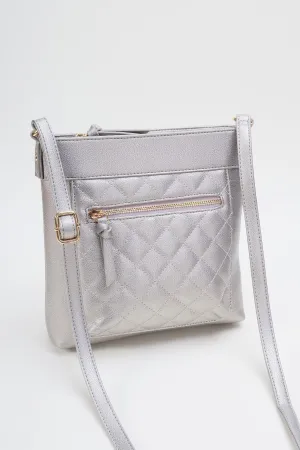 Metallic Quilted Classic Crossbody Bag