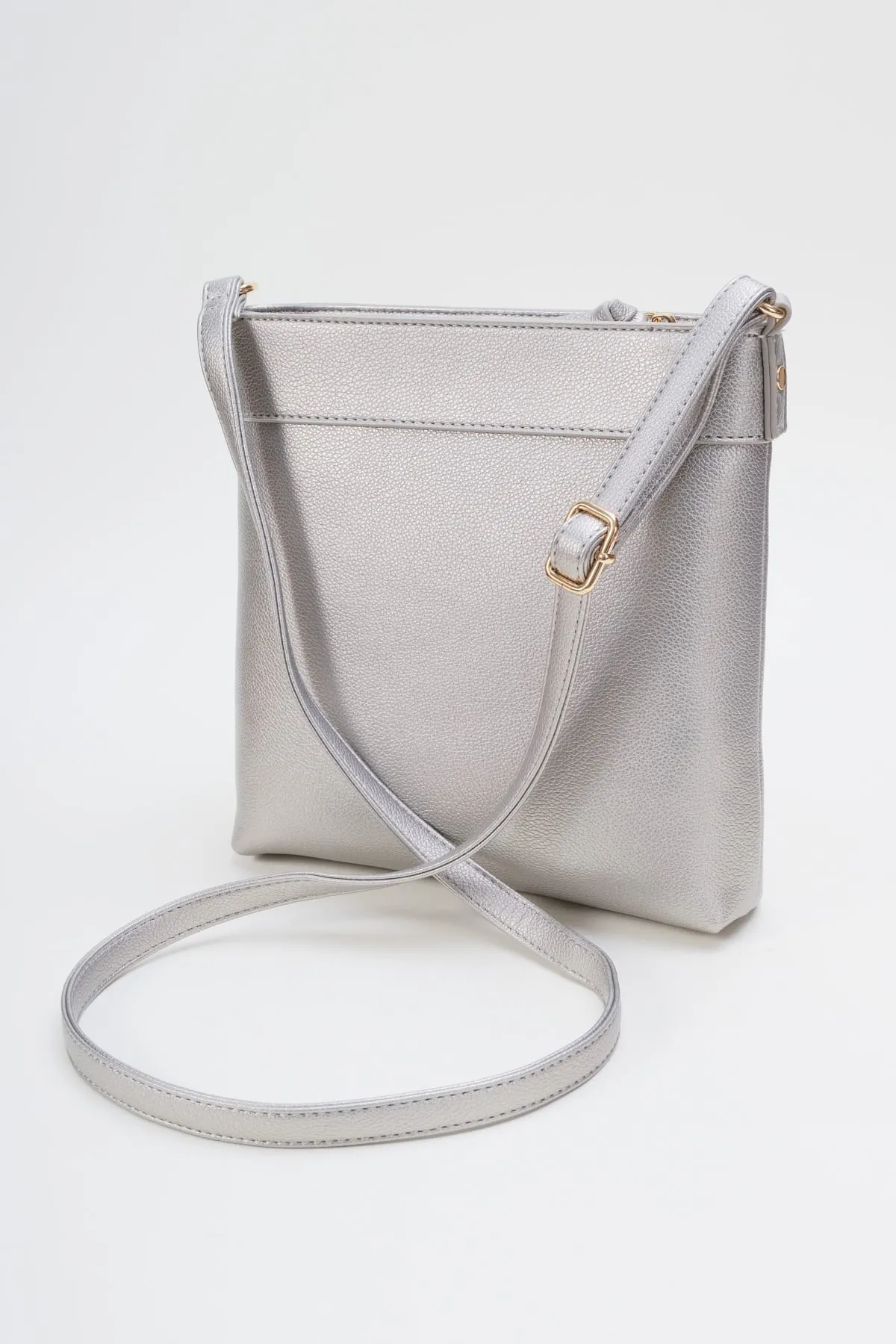 Metallic Quilted Classic Crossbody Bag