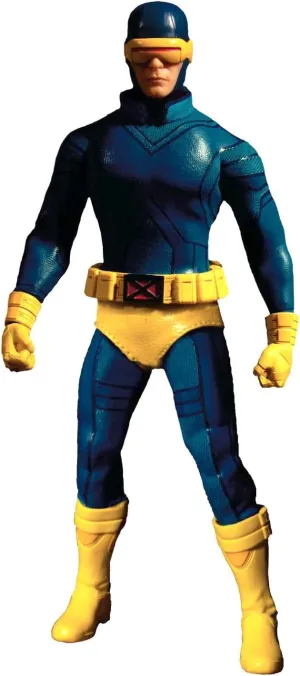 Mezco One: 12 Collective: Marvel Classic Cyclops Action Figure, Multicolor (76290)